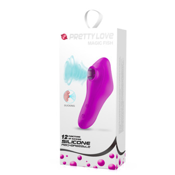 Вакуумный стимулятор Pretty Love Magic Fish BI-014453