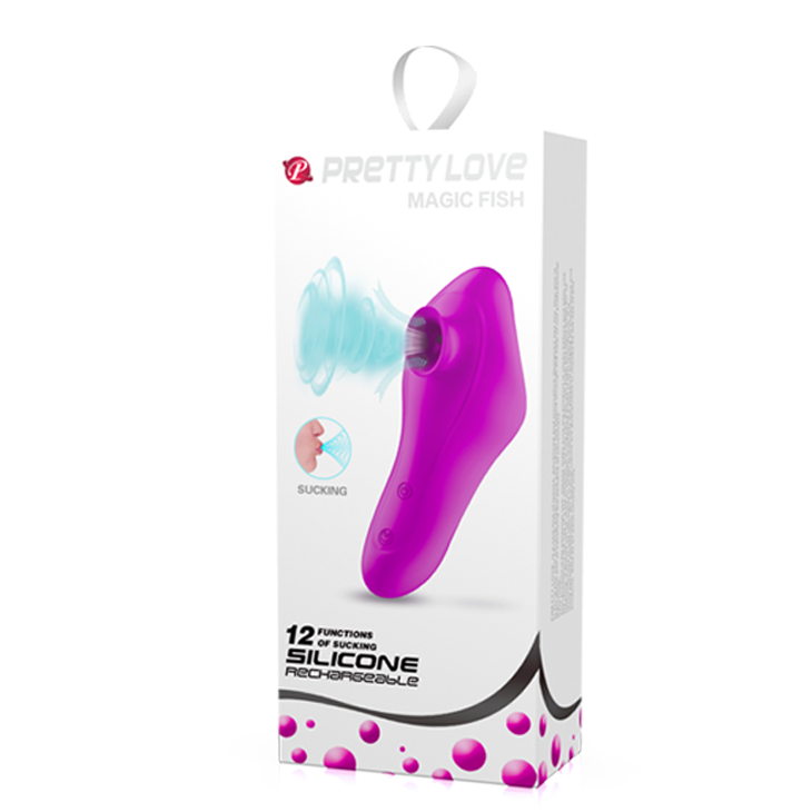 Вакуумный стимулятор Pretty Love Magic Fish BI-014453