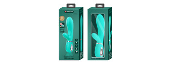 Вибратор Pretty Love Thomas Бирюзовый BI-014621-4