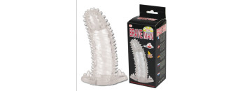 Насадка со стимуляцией клитора и ануса BI-026202