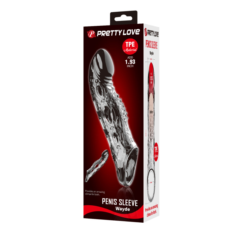 Удлиняющая насадка с рельефом Wayde BI-026240NM