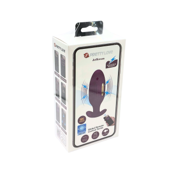 Анальная пробка с  электростимуляцией Pretty Love BI-040083HP-1