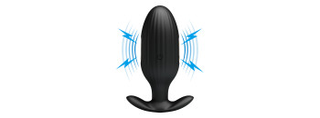 Анальная пробка с  электростимуляцией Pretty Love BI-040083HP