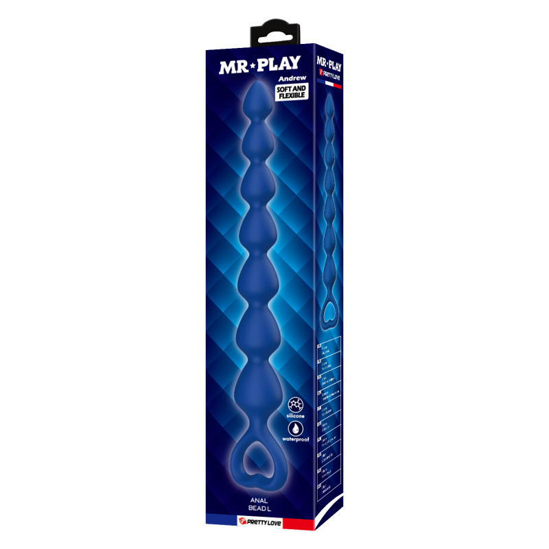 Анальная цепочка BI-040233-MR