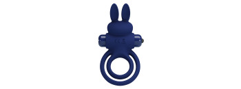 Эрекционное кольцо с вибростимуляцией клитора Pretty love BI-210206-3