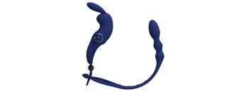 Виброкольцо с анальной пробкой Pretty Love BI-210213-3