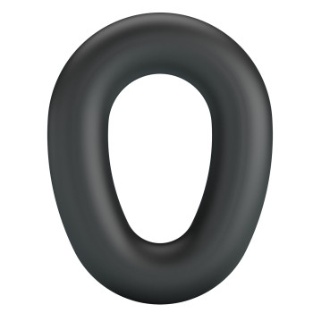 Эрекционное кольцо из силикона растягивающееся черное CRAZY BULL BI-210243