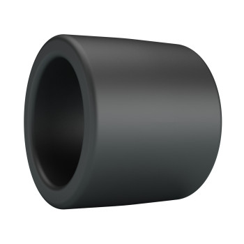 Эрекционное кольцо из силикона растягивающееся черное CRAZY BULL BI-210249