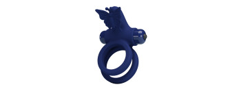 Эрекционное кольцо с вибростимуляцией клитора Pretty love BI-210296-3