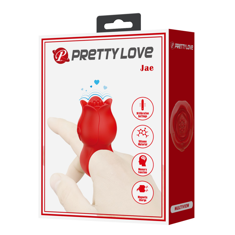 Мини вибратор- кольцо Pretty Love Jae BI-210336
