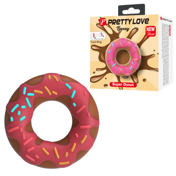 Эрекционное кольцо Пончик Pretty Love Donut BI-210344-1