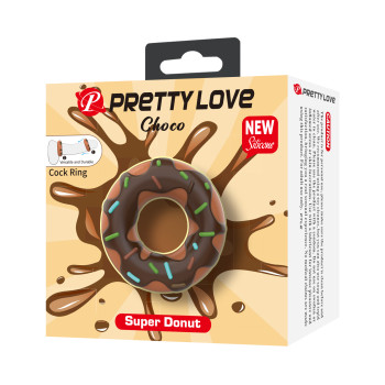 Эрекционное кольцо Пончик Pretty Love Donut BI-210344