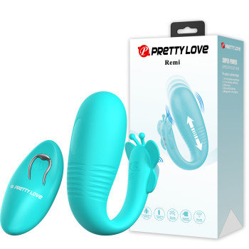 Пульсирующее Виброяйцо Pretty Love Klay BI-300093W