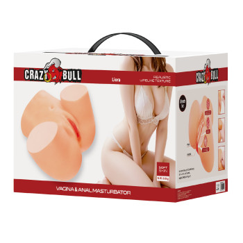 Мастурбатор с вибрацией и звуковыми эффектами Liora BM-00900T229Z