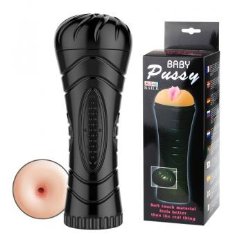 Мастурбатор в колбе Baby Pussy BM-00900T27N-1