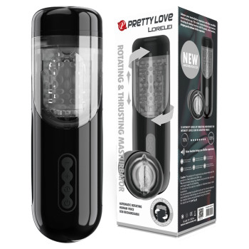 Мастурбатор с ротацией и аудио Lorelei BM-00900T57