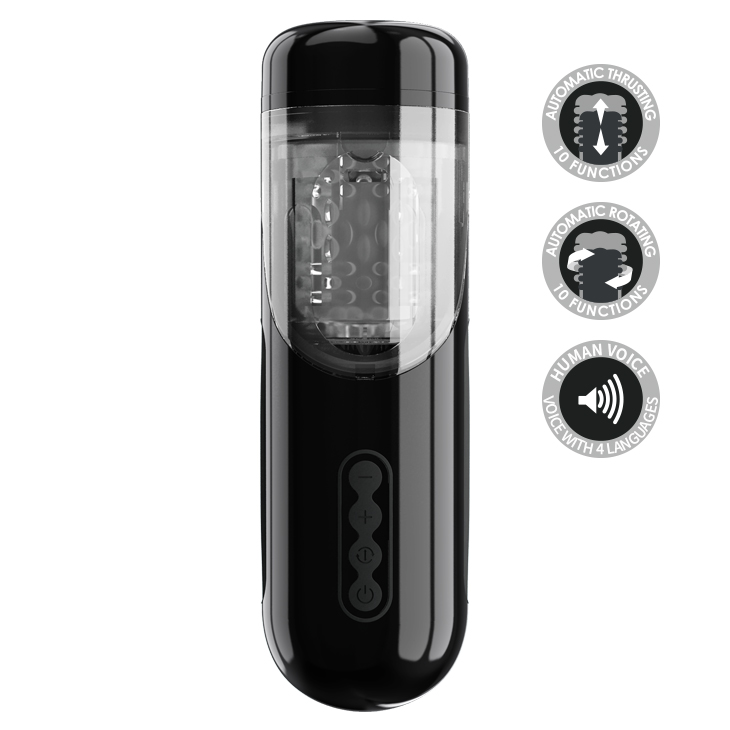 Мастурбатор с ротацией и аудио Lorelei BM-00900T57