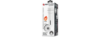 Мастурбатор с вибрацией, функцией нагрева и звуковыми эффектами BM-00900T73Z