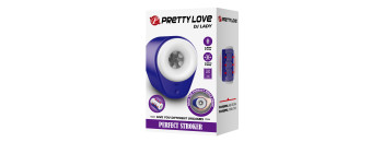 Мастурбатор с вибрацией Pretty Love DJ Lady BM-00900T96