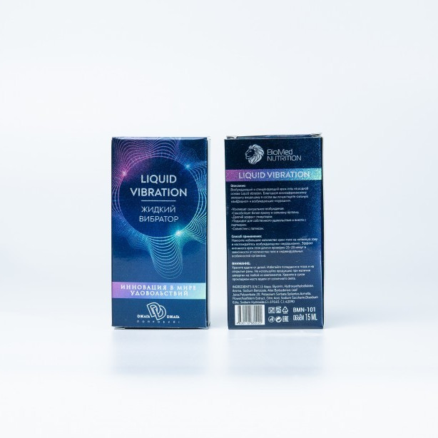 Жидкий Вибратор крем-гель Liquid vibration 15 гр BMN-0101