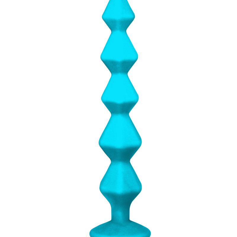 Анальная Цепочка с Кристаллом Emotions Buddy Turquoise 1400-02lola