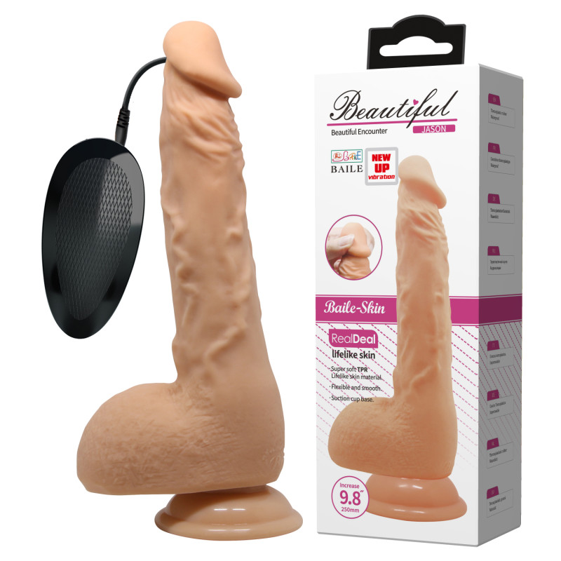 Вибратор с Присоской Jason BW-008041ZSY