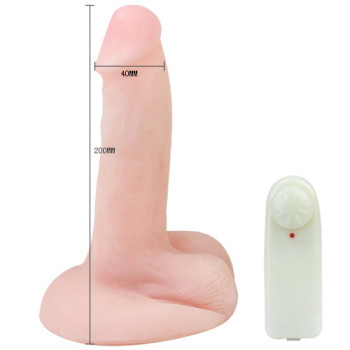 Вибратор с мошонкой 7,9