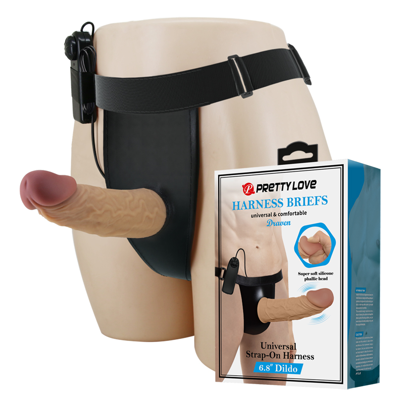 Фаллопротез с вибрацией Pretty Love Houston BW-022073Z