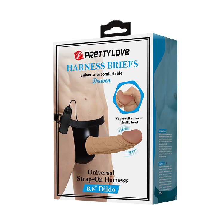 Фаллопротез с вибрацией Pretty Love Houston BW-022073Z