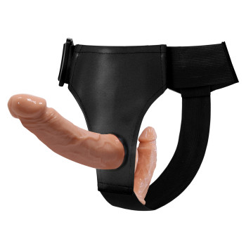 Страпон с вагинальной пробкой BW-022077