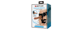 Страпон с Вибрацией и Эффектом Эякуляции Pretty Love BW-022103P