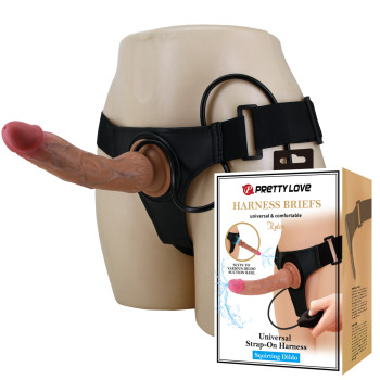 Страпон с Эффектом Эякуляции Pretty Love BW-022104P