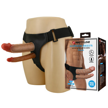 Фаллопротез для Двойного Проникновения Pretty Love BW-022106