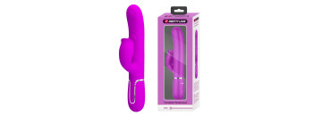 Вибратор Кролик с пульсацией Pretty Love BW-500035