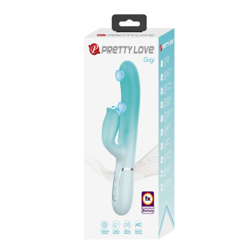 Вибратор Thumping and Licking Pretty Love BW-500035-4