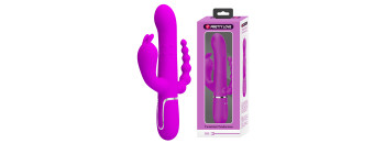 Вибратор Кролик с анальной стимуляцией Pretty Love BW-500036