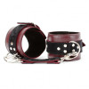 Оковы на ноги  Lady's Arsenal Бордо из Кожи и Замши 67026ars