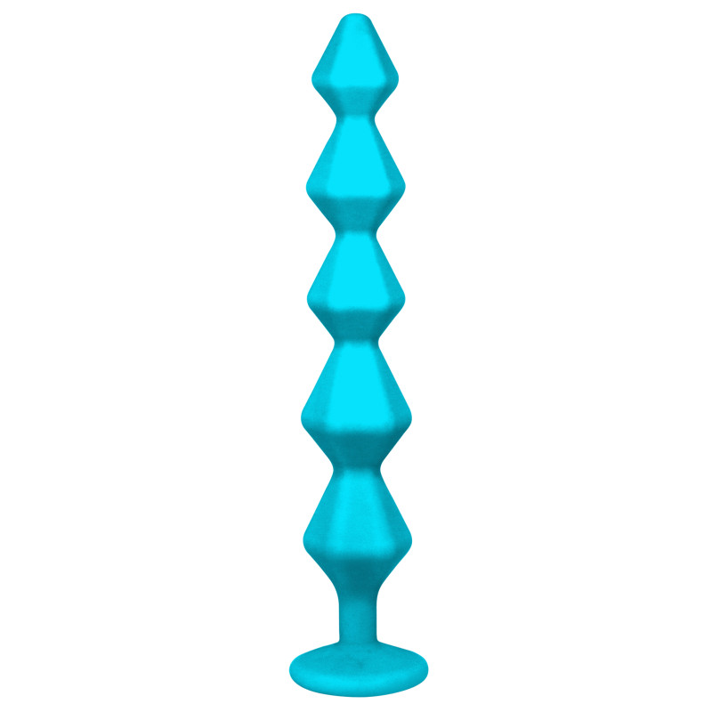 Анальная Цепочка с Кристаллом Emotions Chummy Turquoise 1401-02lola