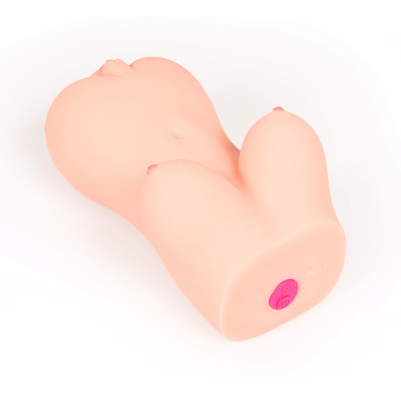 Мастурбатор Clara OnaHole с вибрацией и имитацией груди KOKOS M03-001-12V