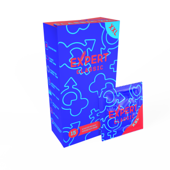 Презервативы Expert Classic XXL 15 шт 9366ex
