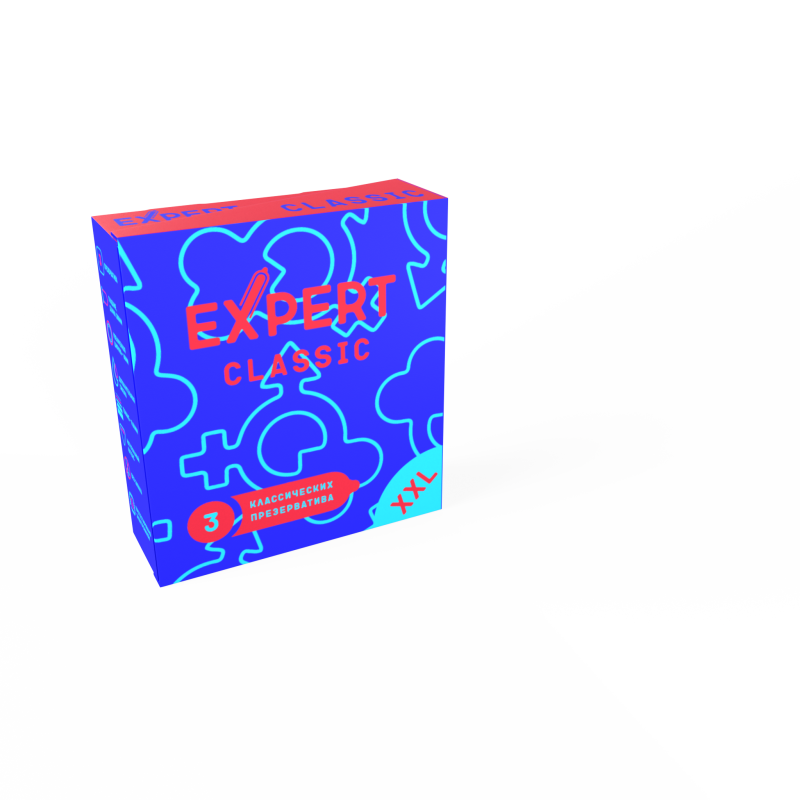 Презервативы Expert Classic XXL 3 шт 9229ex