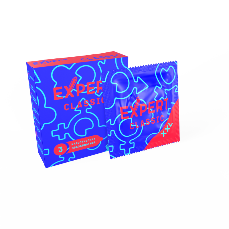 Презервативы Expert Classic XXL 3 шт 9229ex