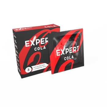 Презервативы Expert Cola 3 шт 9342ex