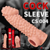 Насадка Cock Sleeve Large телесная TPE KOKOS CS-004-L