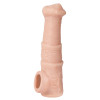 Насадка Cock Sleeve с крупной головкой телесная TPE KOKOS CS-011-M