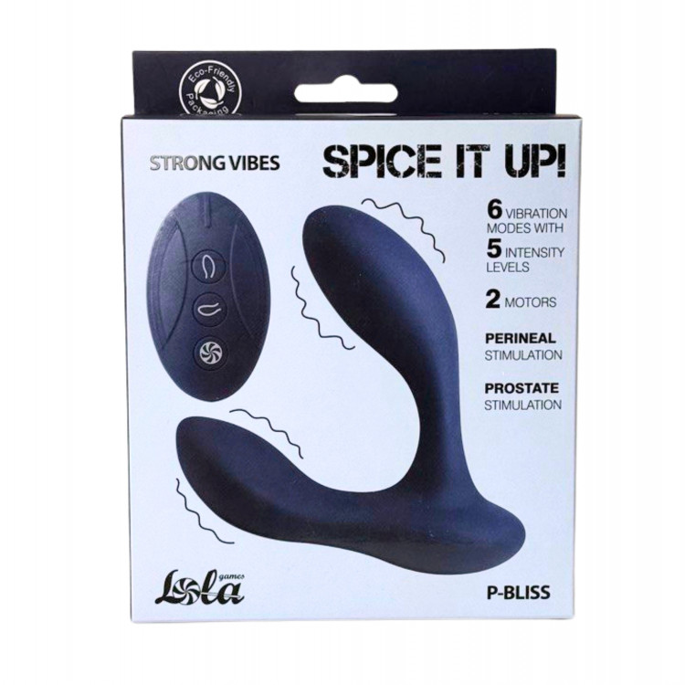 Массажер простаты с двумя моторами Spice it Up P-Bliss 8022-03lola