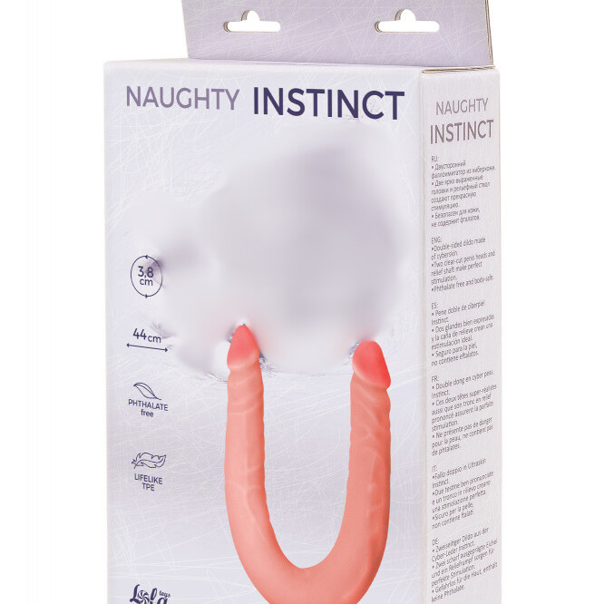 Двусторонний фаллоимитатор Naughty Instinct 5570-03Lola