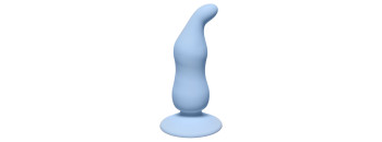 Анальная пробка Waved Anal Plug Blue 4104-02Lola