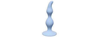 Анальная пробка Curved Anal Plug Blue 4105-02Lola