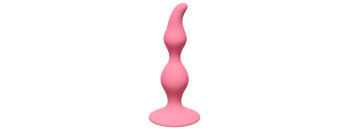 Анальная пробка Curved Anal Plug Pink 4105-01Lola
